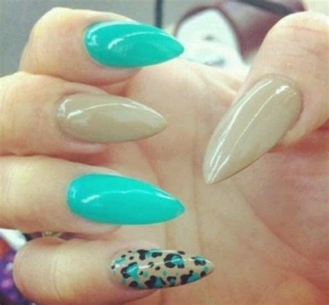 almond shaped nails | Stiletto nails designs, Dope nails, Nails