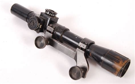 An incredibly rare original WWII Second World War British Lee Enfield sniper rifle scope ' No.32