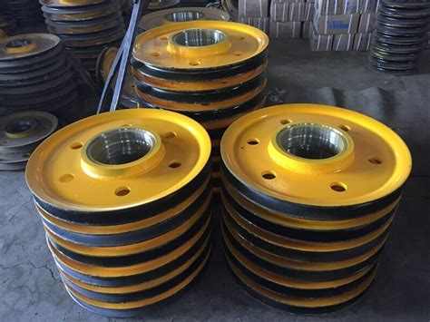 Diameter 470mm Rope Pulley Sheave to Singapore - SEVENCRANE