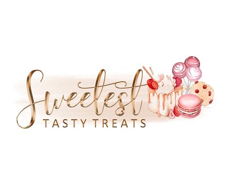 Sweet Treats Logo Design Homemade Treats Logo Custom Bakery | Etsy