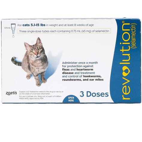 Revolution for Cats 5.1-15 lbs, 1 Dose | EntirelyPets Rx