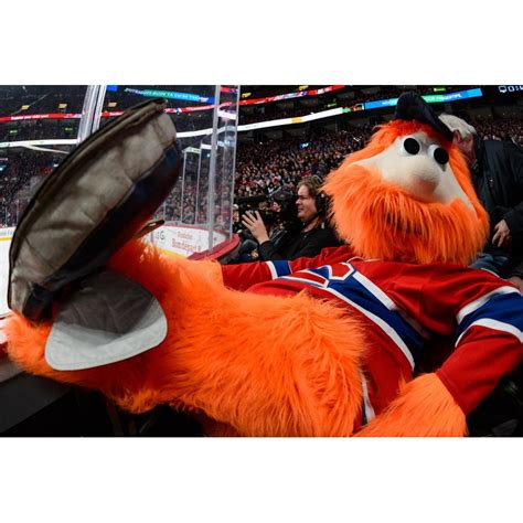 Montreal Canadiens mascot Youppi