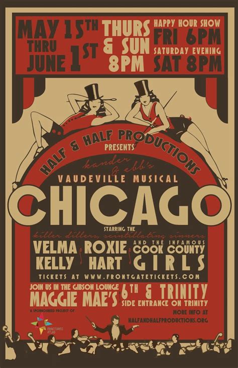 Image result for chicago the musical poster | Retro, Desain