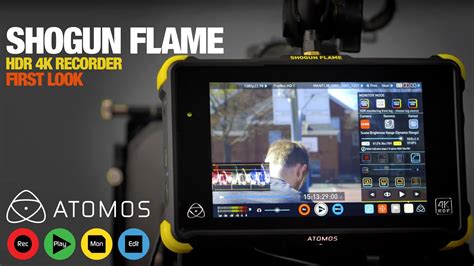 Atomos Shogun Flame: First Look - YouTube