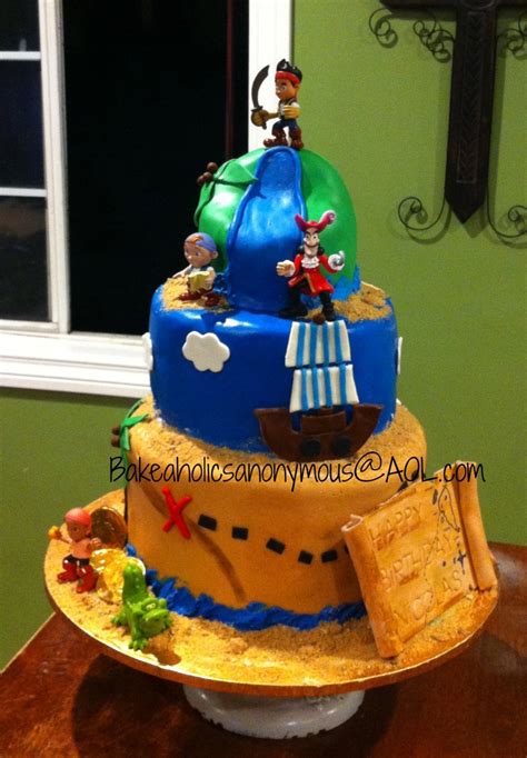 Jake And The Neverland Pirates Cake - CakeCentral.com