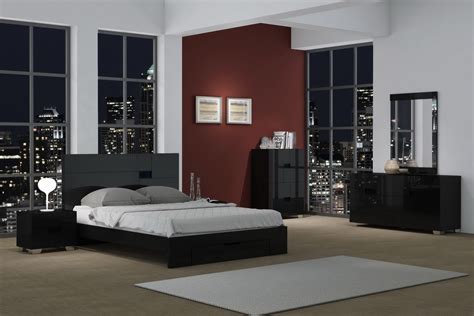 Aria Lacquer Bedroom Collection - Las Vegas Furniture Store | Modern Home Furniture ...