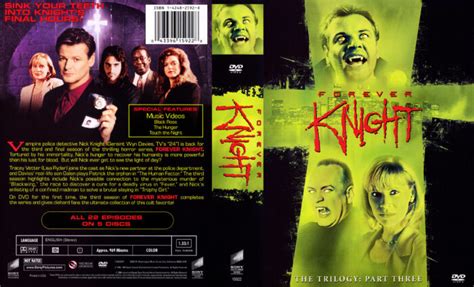 Forever Knight: Season 3 R1 DVD Cover - DVDcover.Com