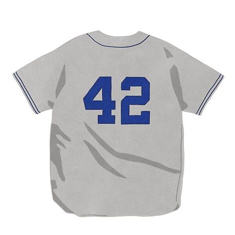 Jackie Robinson 42 Jersey by BriBiss22 | Redbubble | Jackie robinson, Robinson, Jackie