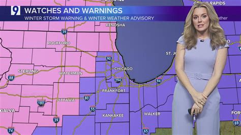 Winter storm moves into Chicago area; warnings and advisories in effect