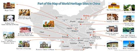 Unesco World Heritage Sites China Map