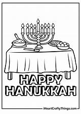 Hanukkah Coloring Pages To Print sketch template