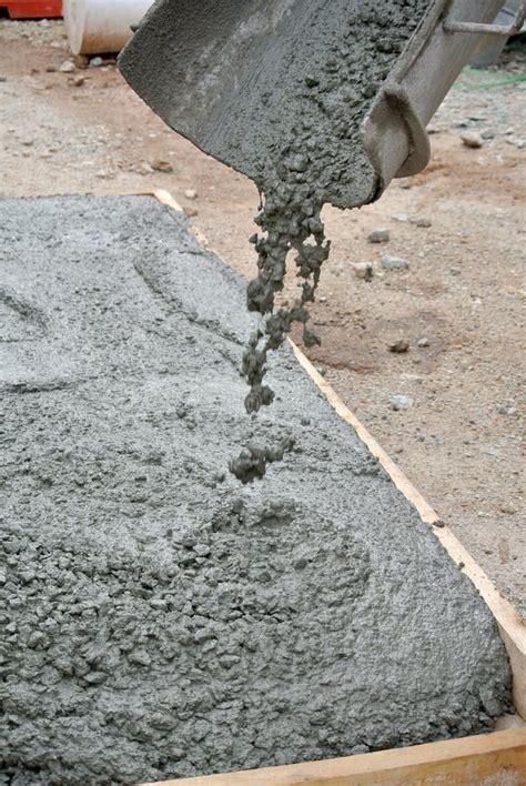 Liquid concrete stock image. Image of compaction, fill - 68462549