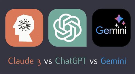 Claude 3 vs ChatGPT vs Gemini AI models compared - Geeky Gadgets