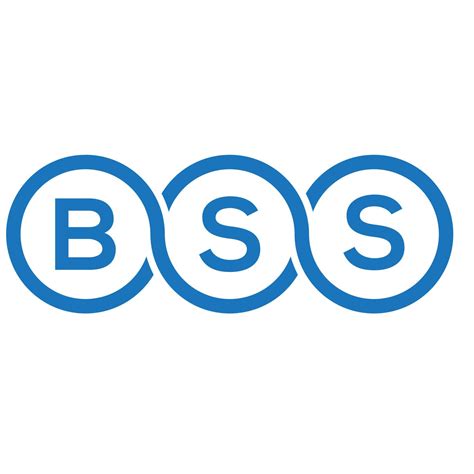 BSS letter logo design on white background. BSS creative initials ...