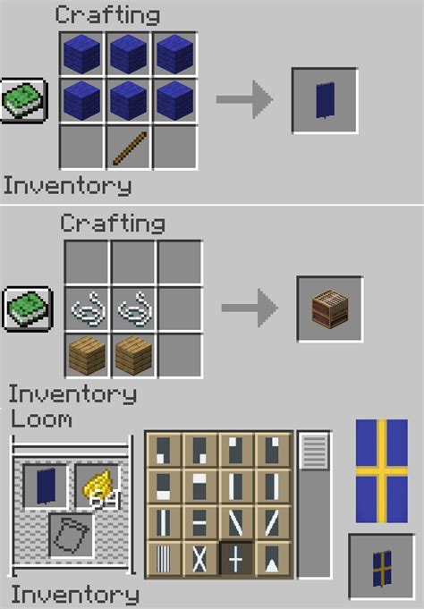 tutorial to pewds on how to make a Swedish flag in minecraft for the ...