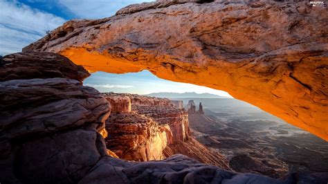 Canyonlands National Park, The United States, rocks, Rock Arch, canyon, Utah State - Beautiful ...