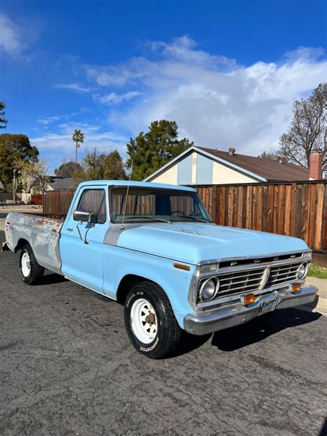 1974 Ford F-100 Custom Ranger @ Pickups for sale