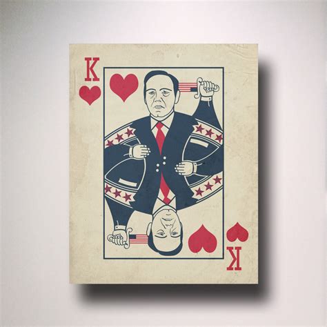 House of Cards Poster / Print / Art / Poster / Minimalist