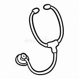 Coloring Book Stethoscope Stock Vector Illustration Of Healthcare  sketch template