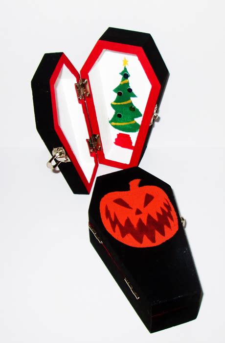 Nightmare Before Christmas coffin by kaztielkrafts on DeviantArt