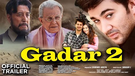 Gadar 2 movie official trailer, Mithun Chakraborty, Danny Denzongpa ...