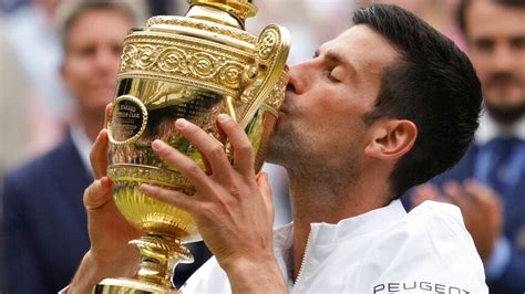 Novak Djokovic Wimbledon Champions 2021 Wallpapers - Wallpaper Cave