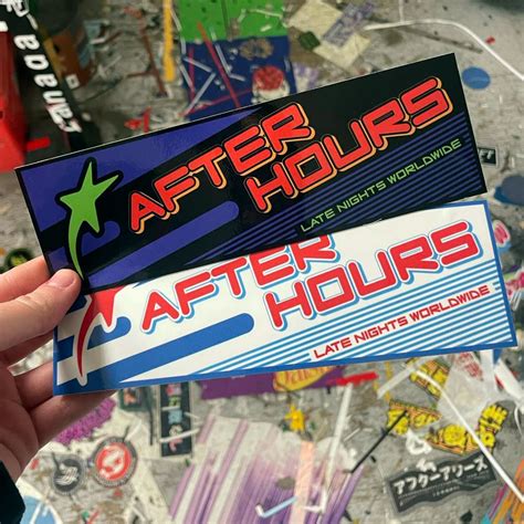 Super Star Sticker | After Hours Supply Co | Official Store