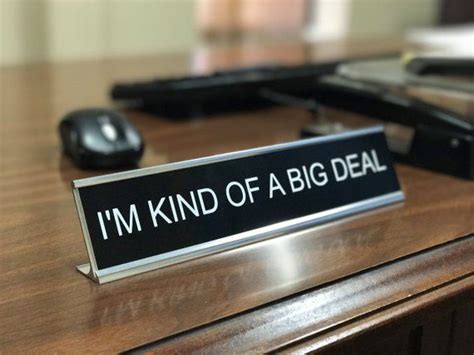 Funny Personalized Desk Sign | Desk sign, Personalized desk, Name plate