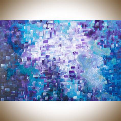 Purple Abstract Painting at PaintingValley.com | Explore collection of ...