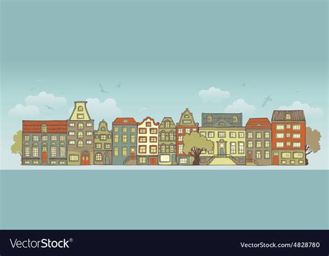 Cityscape background Royalty Free Vector Image