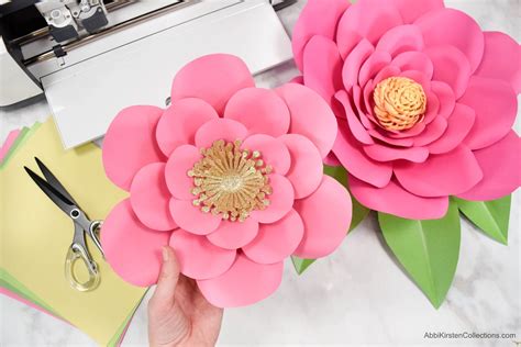 Giant Paper Flower With Cricut | Best Flower Site