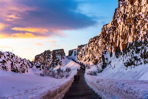 Thingvellir National Park in Winter Stock Image - Image of landscape, europe: 169236265