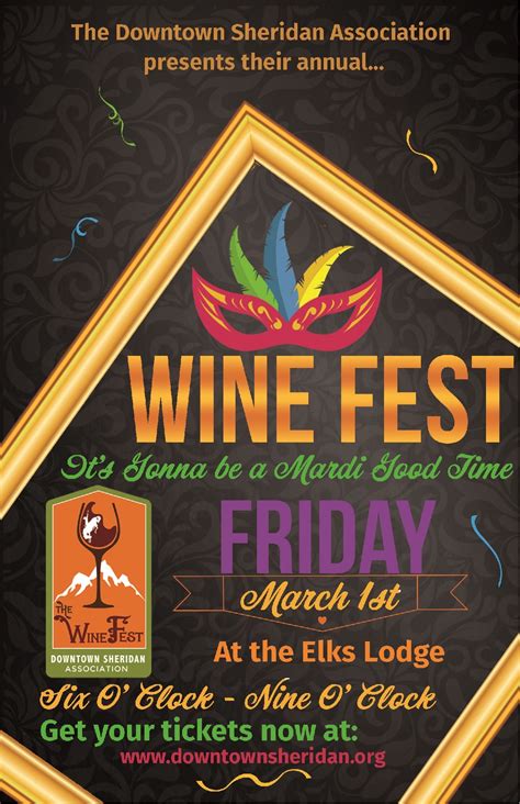 19th Annual Wine Festival – Downtown Sheridan Association