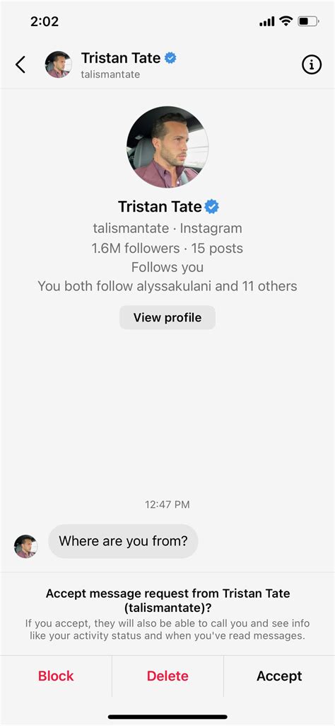 Tristan Tate Slid in Little Lianna’s DMs – aGOODoutfit