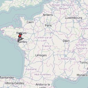 La Baule-Escoublac Map France Latitude & Longitude: Free Maps