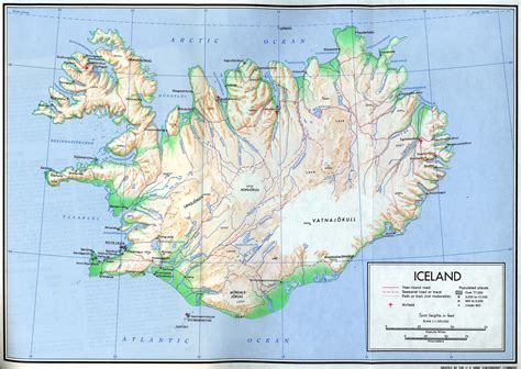 Iceland Map Printable