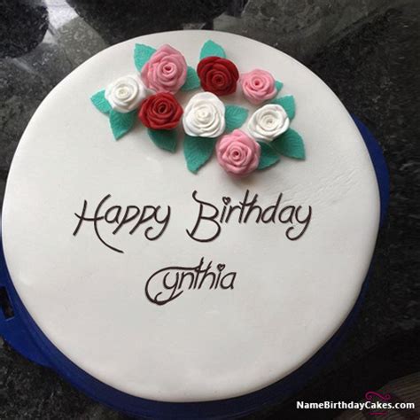 Happy Birthday Cynthia Cakes, Cards, Wishes