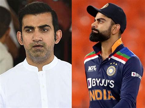 Gambhir on Kohli | Gautam Gambhir feels Virat Kohli should look to score runs in SA ODIs India ...