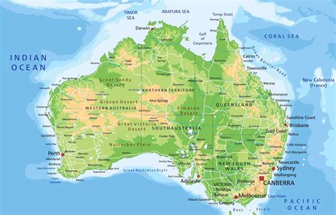 Australia Map Wallpapers - Wallpaper Cave