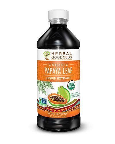 Papaya Leaf extract juice liquid (paw paw leaf juice) naturally ...