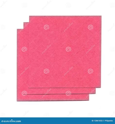 Red sheets of paper stock photo. Image of empty, isolated - 12861832