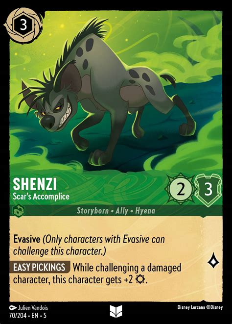 Shenzi - Scar's Accomplice Lorcana Card | inkDecks.com