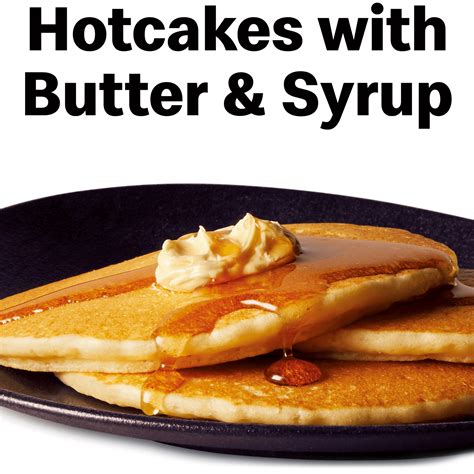 Hotcakes with Butter & Syrup | McDonald's Australia