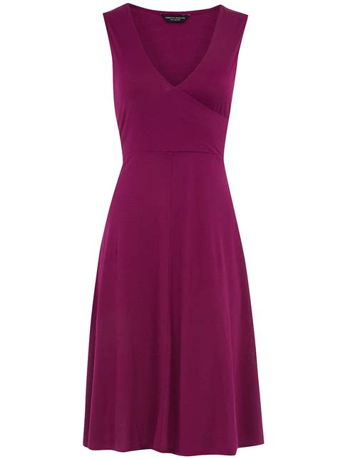 Raspberry wrap jersey dress - View All Sale - Sale & Offers - Dorothy ...