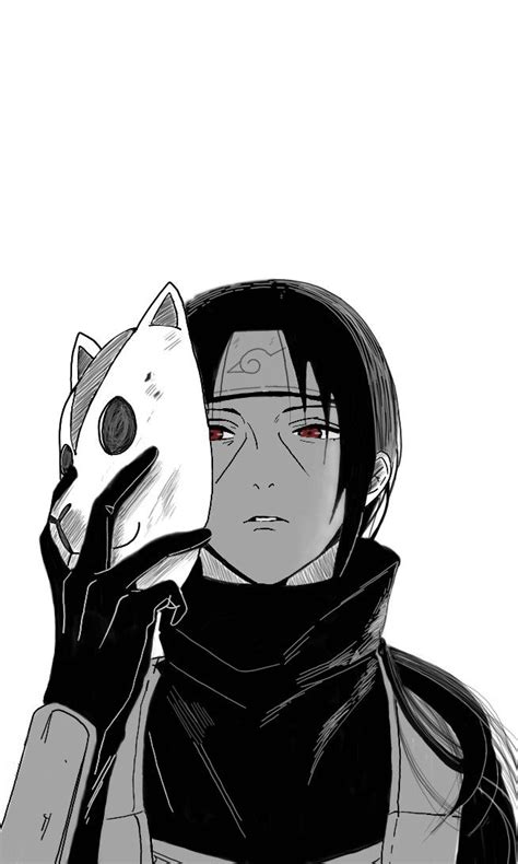 Itachi Naruto fanart | Татуировки воинов, Черно-белое, Татуировки абстрактные