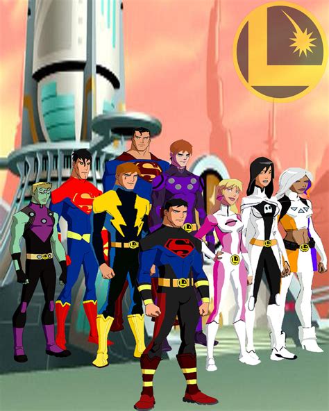 Legion Of Superheroes Yj style by Najarin on DeviantArt