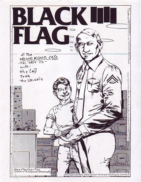 Raymond Pettibon – The Art of Black Flag (1980s) – AMERICAN SUBURB X