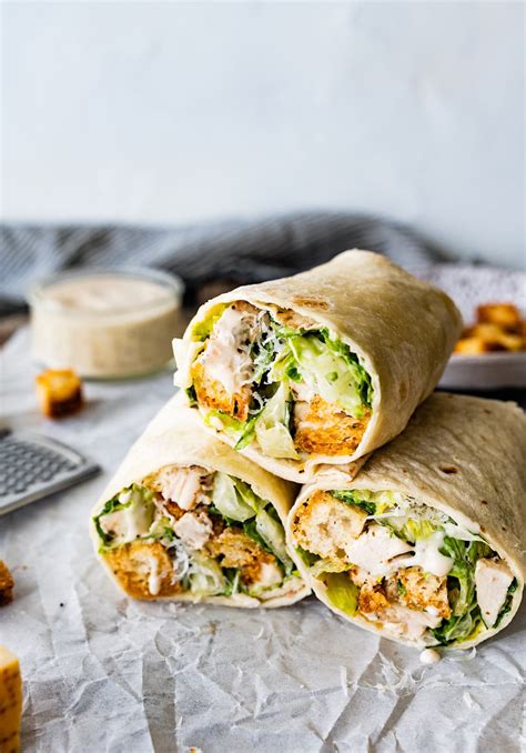 Chicken Caesar Wrap - Two Peas & Their Pod