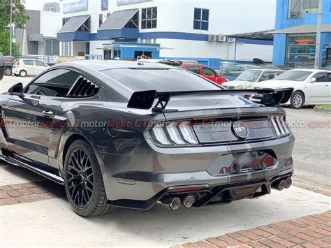 CT Motorsport Bandar Sunway l Ford Mustang l Mustang Ecoboost 2.3 / GT 5.0 l GT Wing Style Rear ...