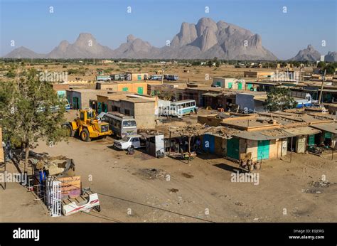 Sheds in Kassala, Sudan Stock Photo - Alamy